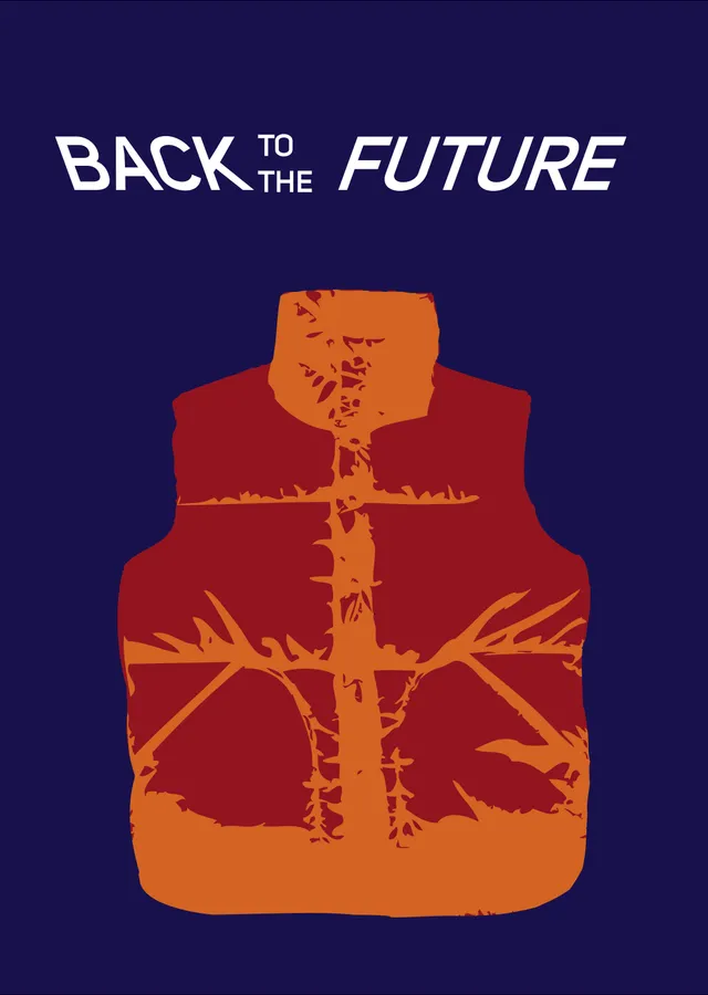 Back to the Future - Geleceğe Dönüş (Kızıl Sıcaklıkta metal tablo