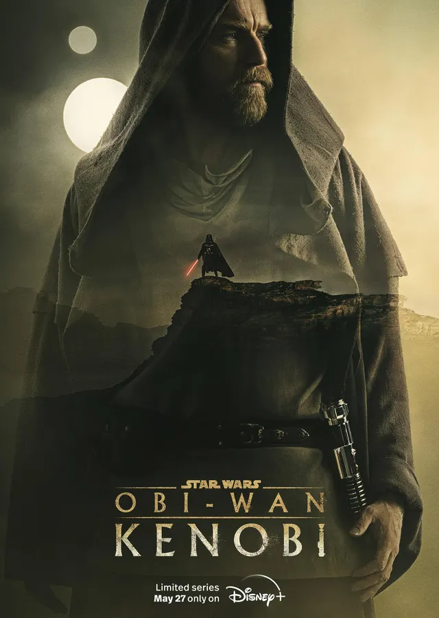 Obi-Wan Kenobi metal tablo