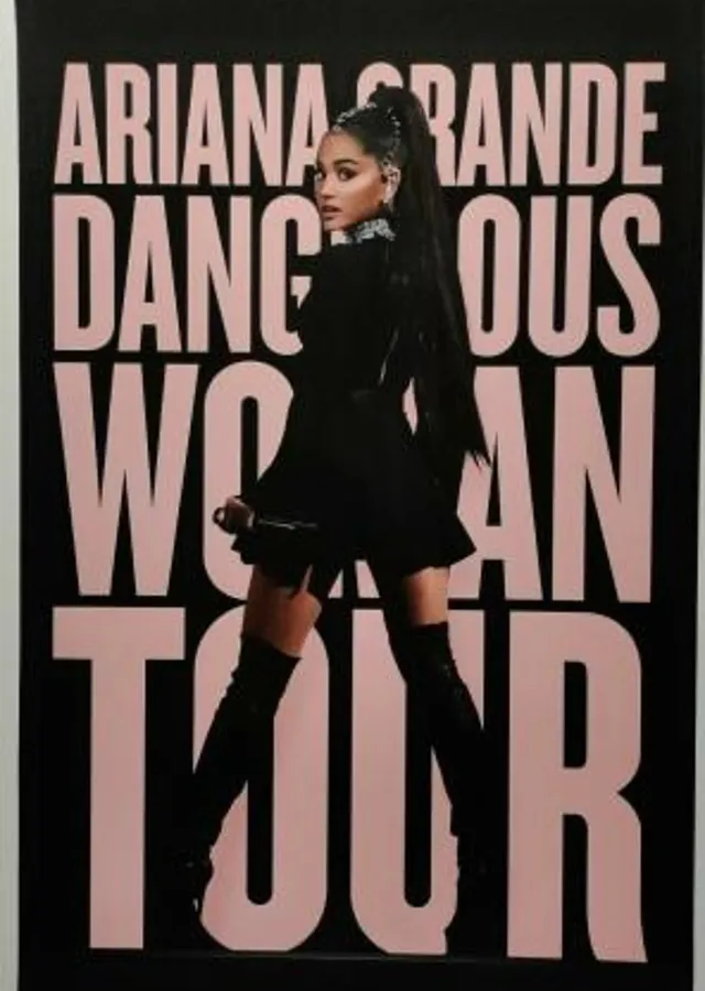 Ariana Grande metal tablo