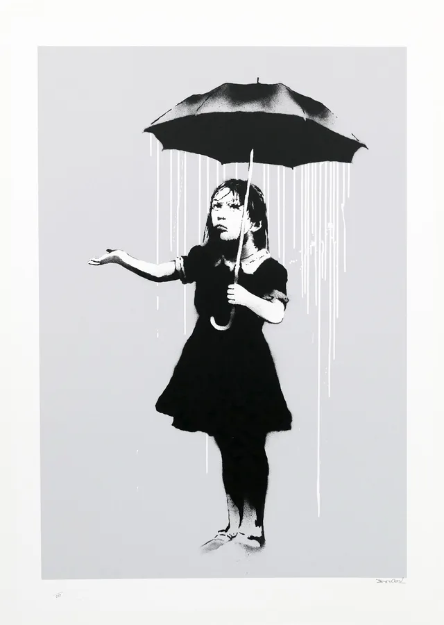 Banksy: Nola metal tablo