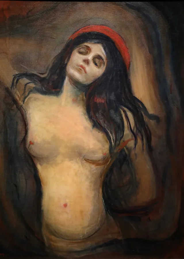 Madonna - Munch metal tablo