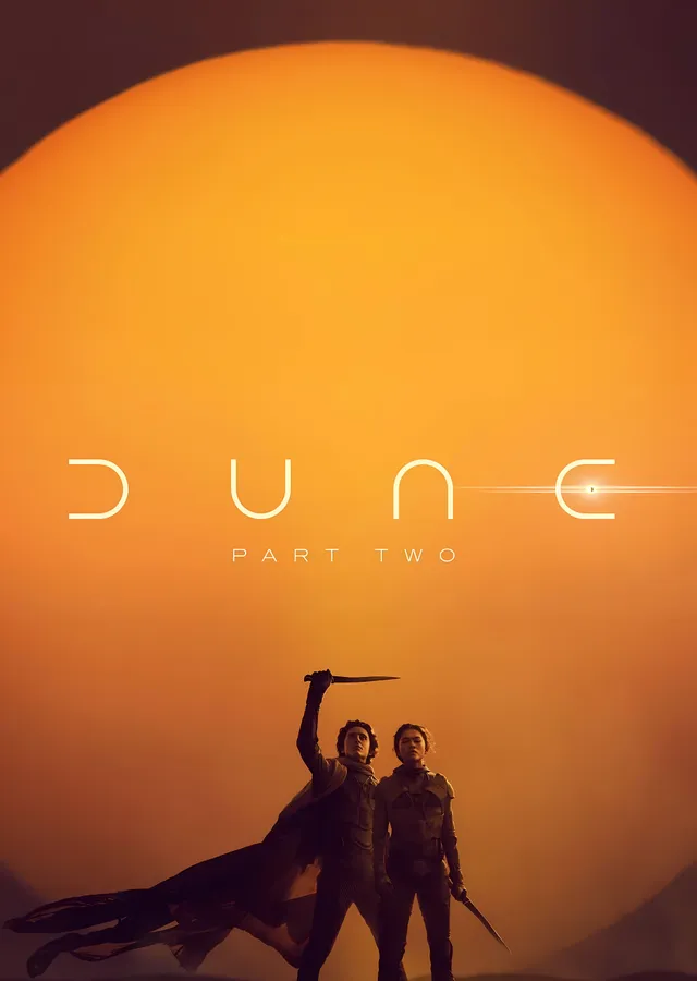 Dune Part Two metal tablo