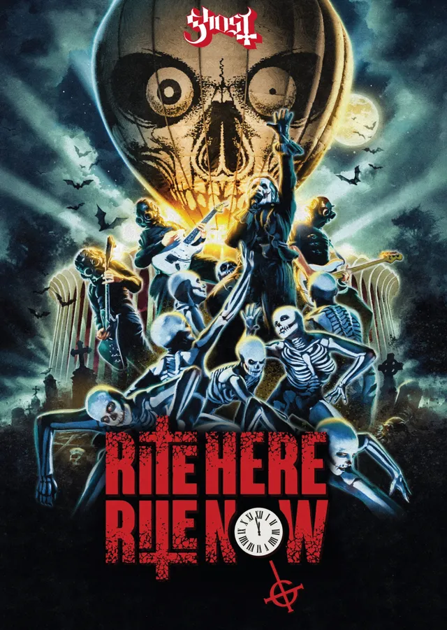 Ghost: Rite Here Rite Now metal tablo