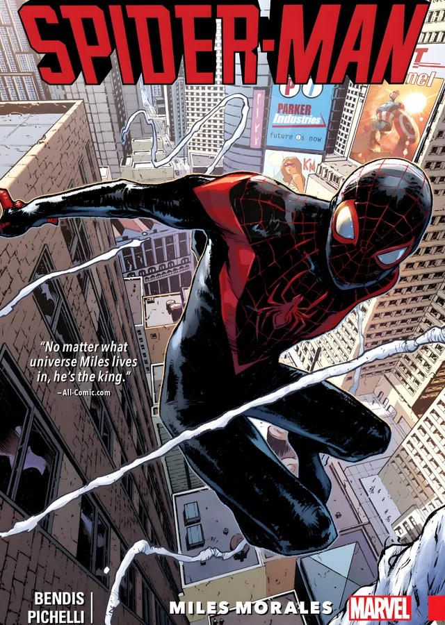 Spider-Man: Miles Morales Vol. 1 metal tablo