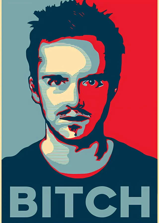 Breaking Bad: Warhol Tarzı metal tablo