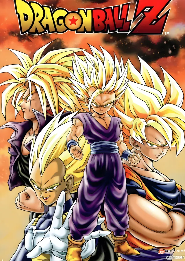 Dragon Ball Z: Gohan ve Arkadaşları metal tablo