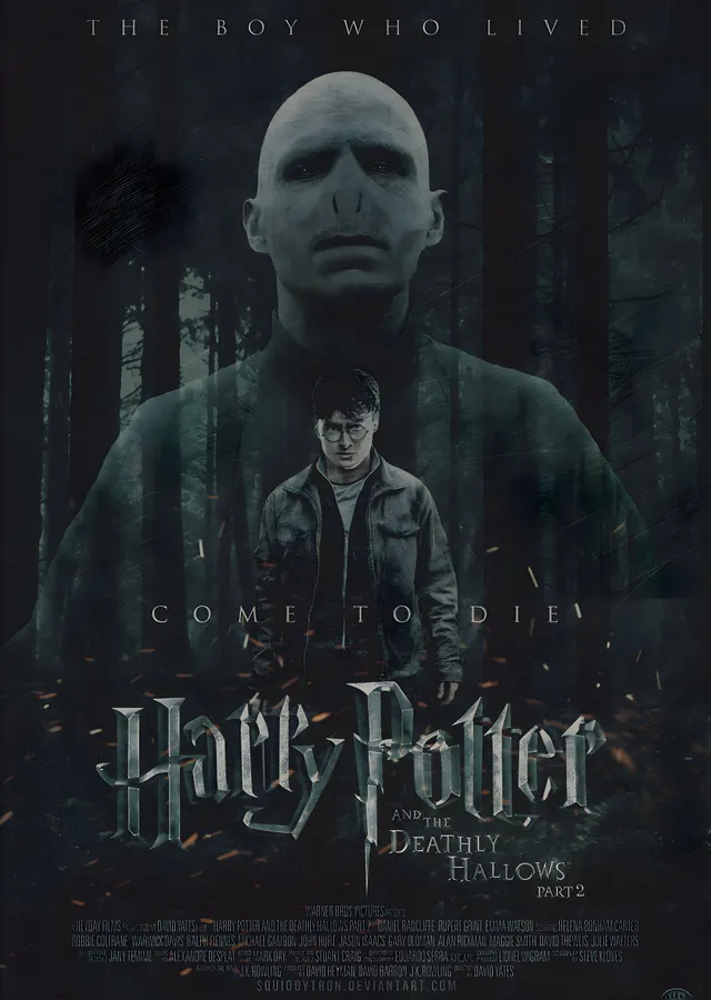 Harry Potter ve Ölüm Yadigarları: Bölüm 2 metal tablo