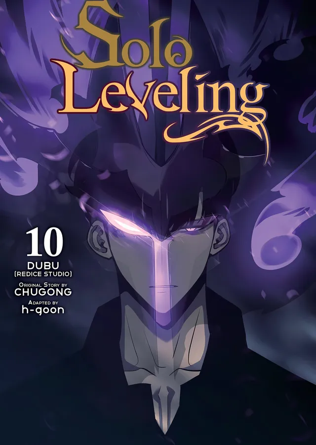 Solo Leveling Vol. 10 metal tablo