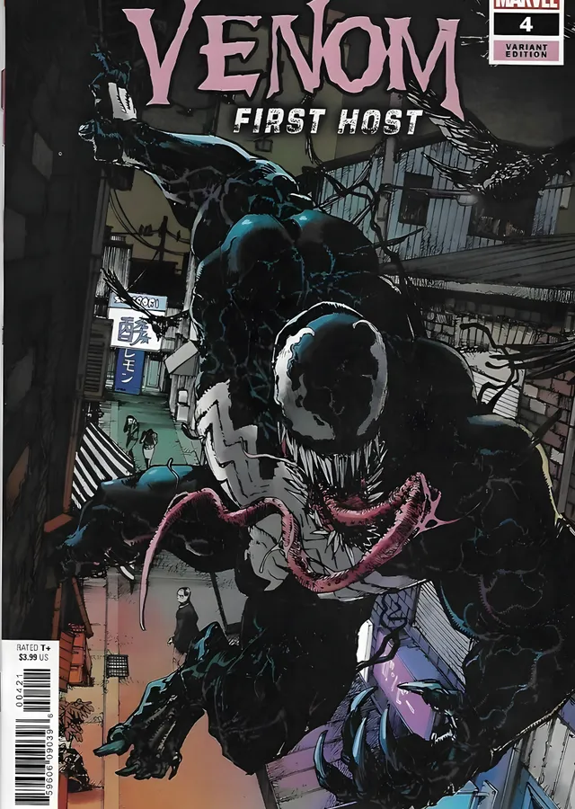 Venom: İlk Ev Sahibi Varyant Kapak metal tablo