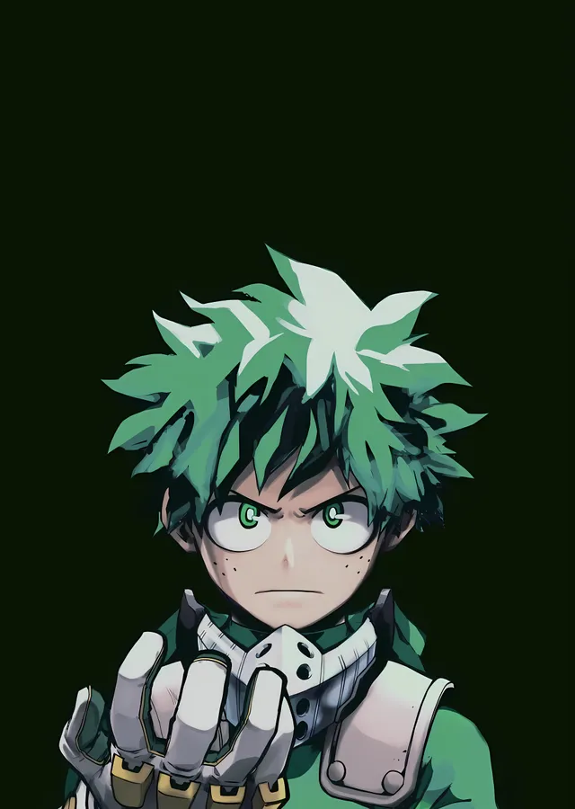 Izuku Midoriya: Boku no Hero Academia metal tablo