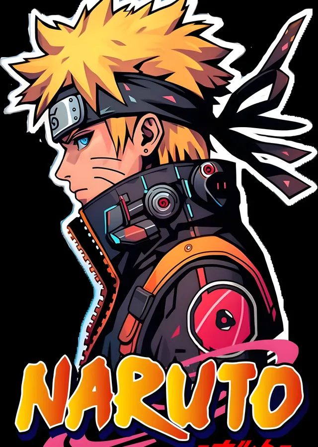 Naruto - Sannin Modlu Portre metal tablo