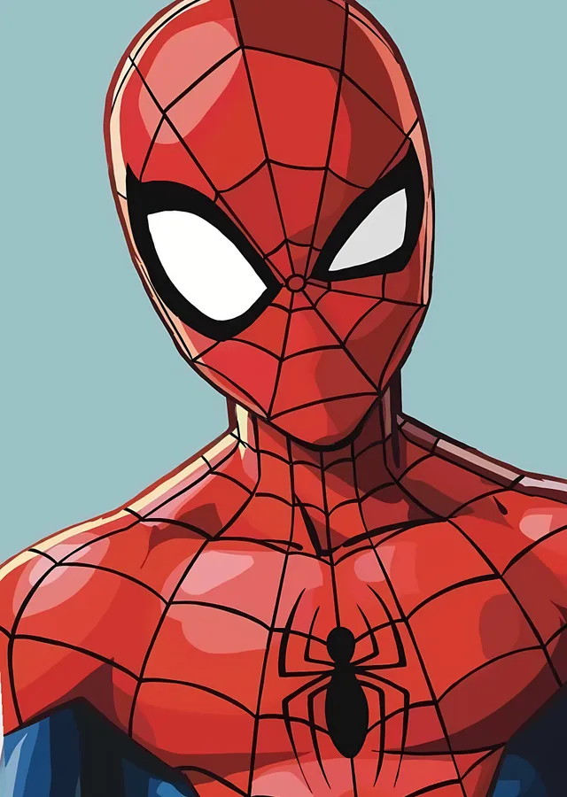 Spider-Man: Göz Kırpan Kahraman metal tablo