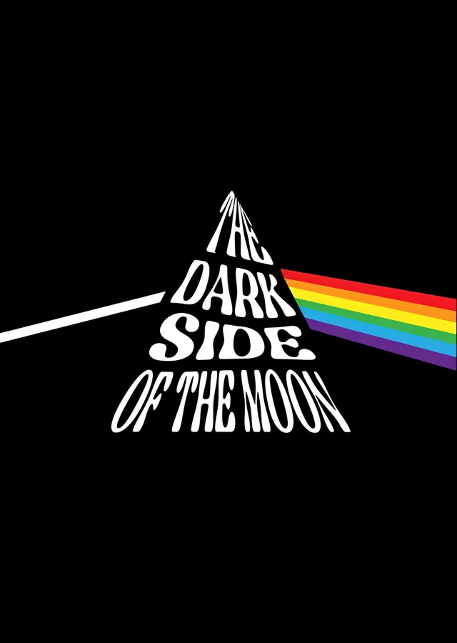 Pink Floyd: The Dark Side of the Moon metal tablo