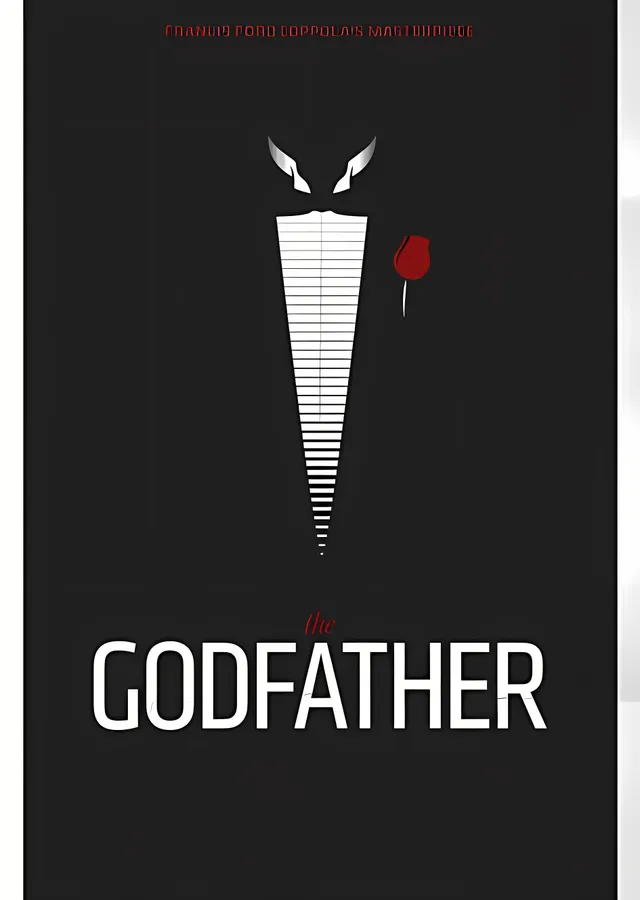 The Godfather - Baba (Coppola Klasiği) metal tablo
