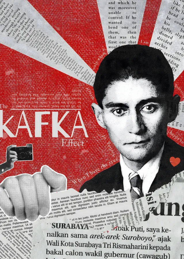 Kafka Etkisi metal tablo