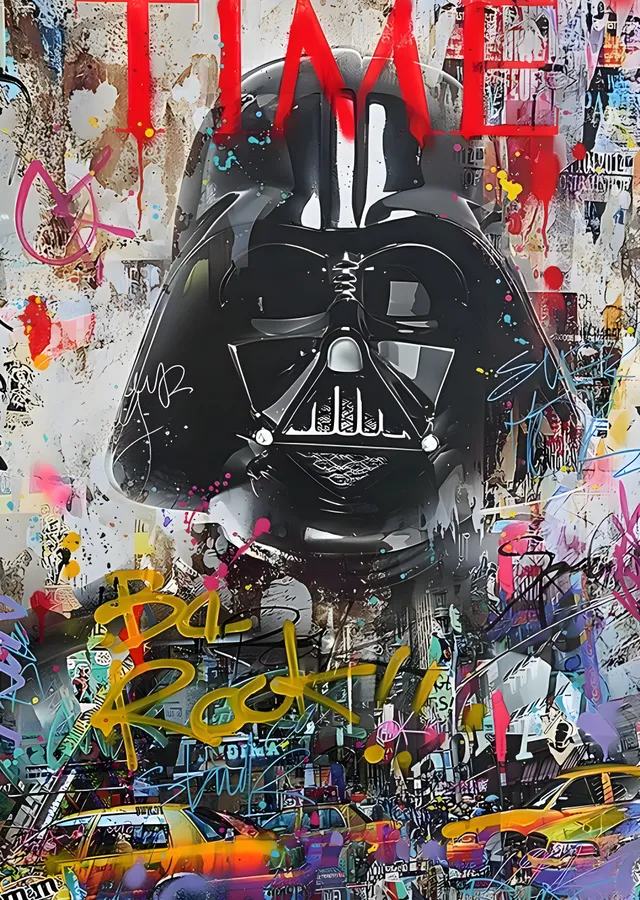 Darth Vader: Time metal tablo