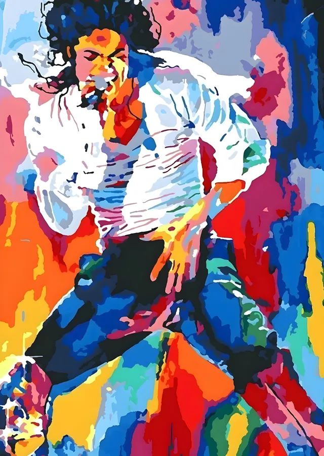 Michael Jackson: Fan Art metal tablo