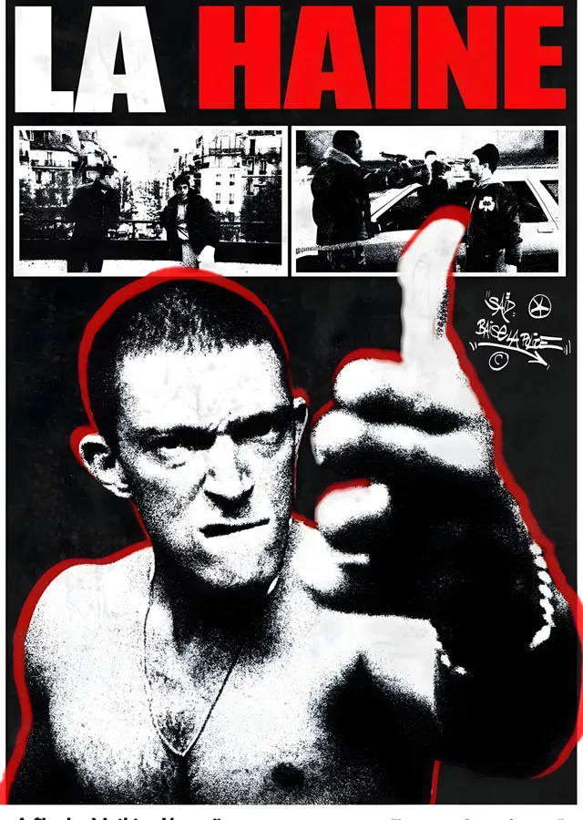 La Haine: Nefret metal tablo