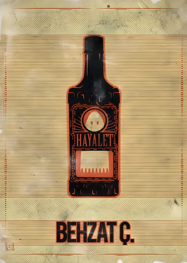 Behzat Ç.: Hayalet metal tablo