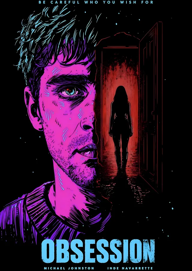 Obsession: Kapıdaki Gölge metal tablo