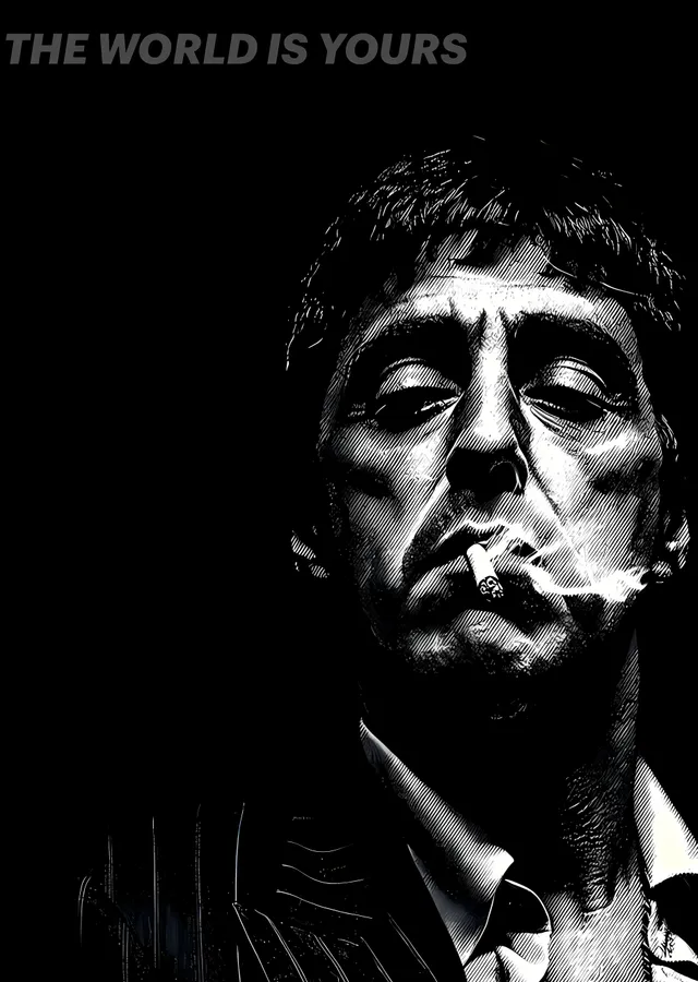 Scarface: The World is Yours metal tablo