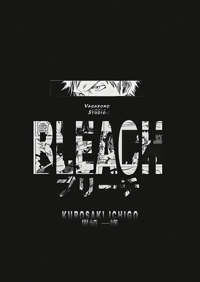 Bleach: Kurosaki Ichigo metal tablo