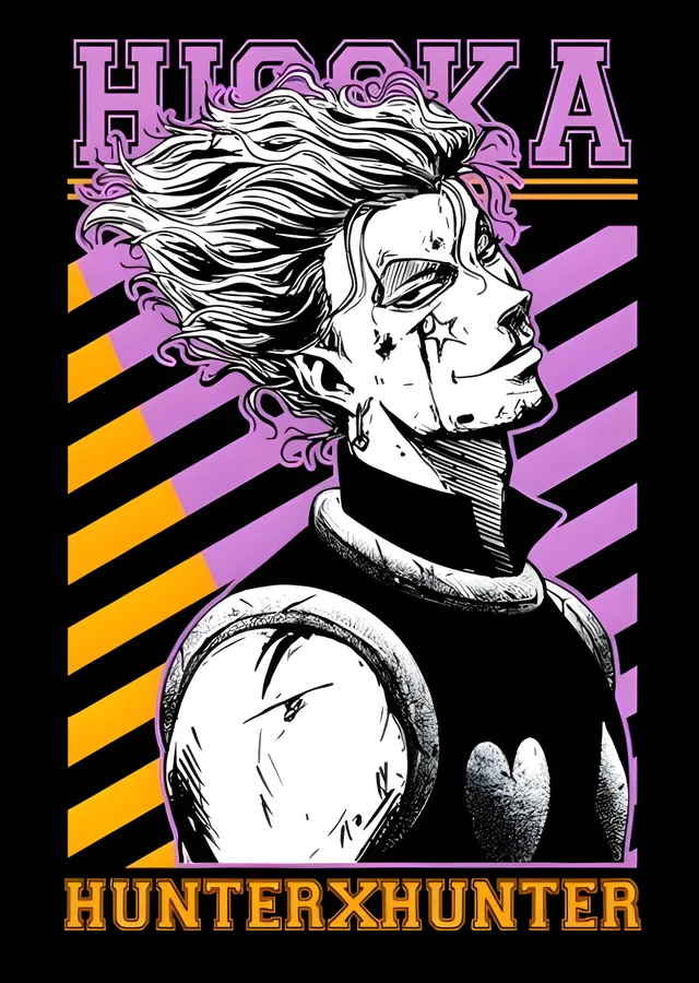 Hisoka: Hunter x Hunter metal tablo