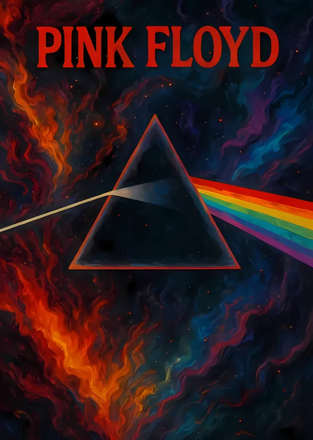 Pink Floyd: Psychedelic metal tablo