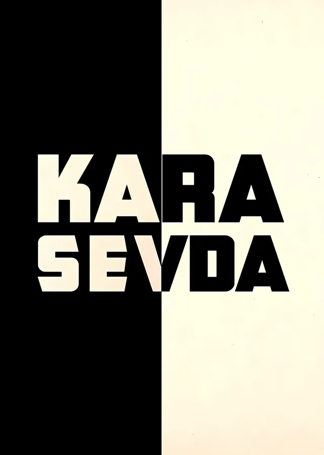 Kara Sevda metal tablo