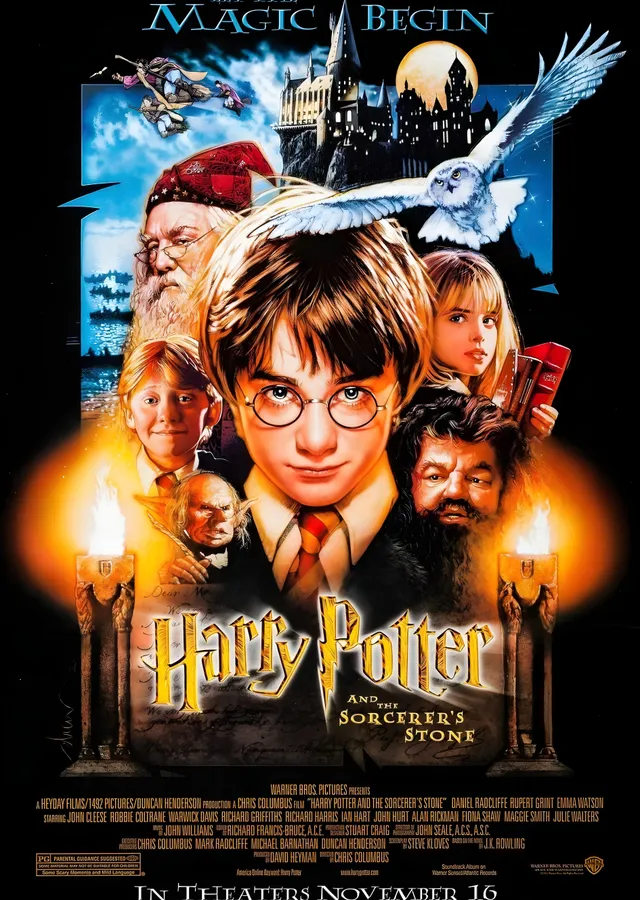 Harry Potter ve Felsefe Taşı: Sihrin Başlangıcı metal tablo