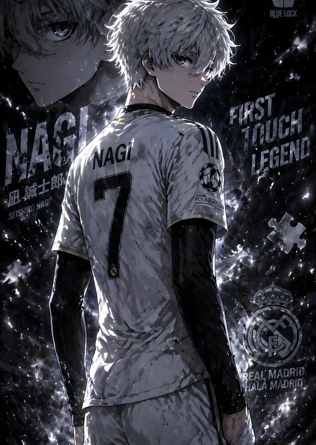 Nagi: Real Madrid Efsanesi metal tablo
