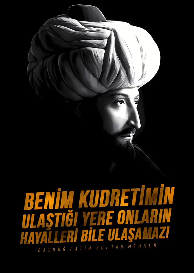 Fatih Sultan Mehmed: Kudret metal tablo
