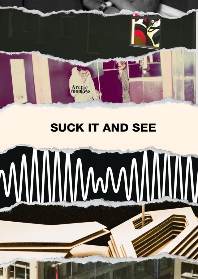Arctic Monkeys Suck It And See metal tablo