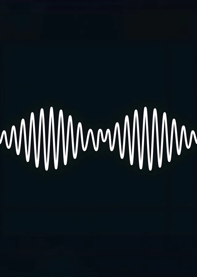 Arctic Monkeys: AM Dalga Formu metal tablo