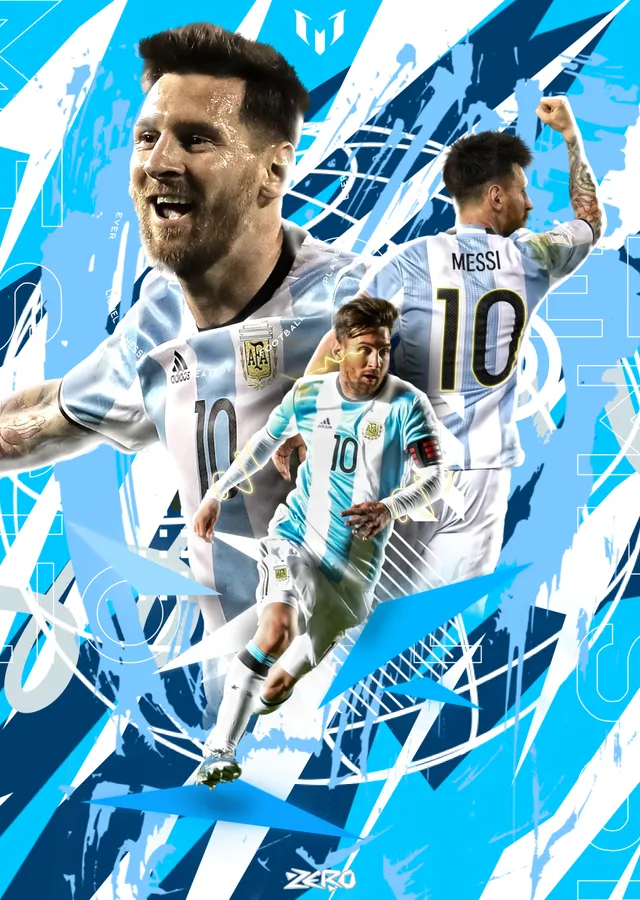 Lionel Messi: Futbol Efsanesi metal tablo